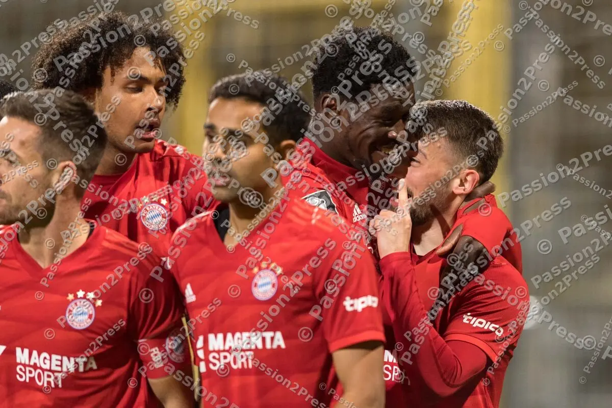 20200217 FC Bayern München Amateure - Hallescher FC