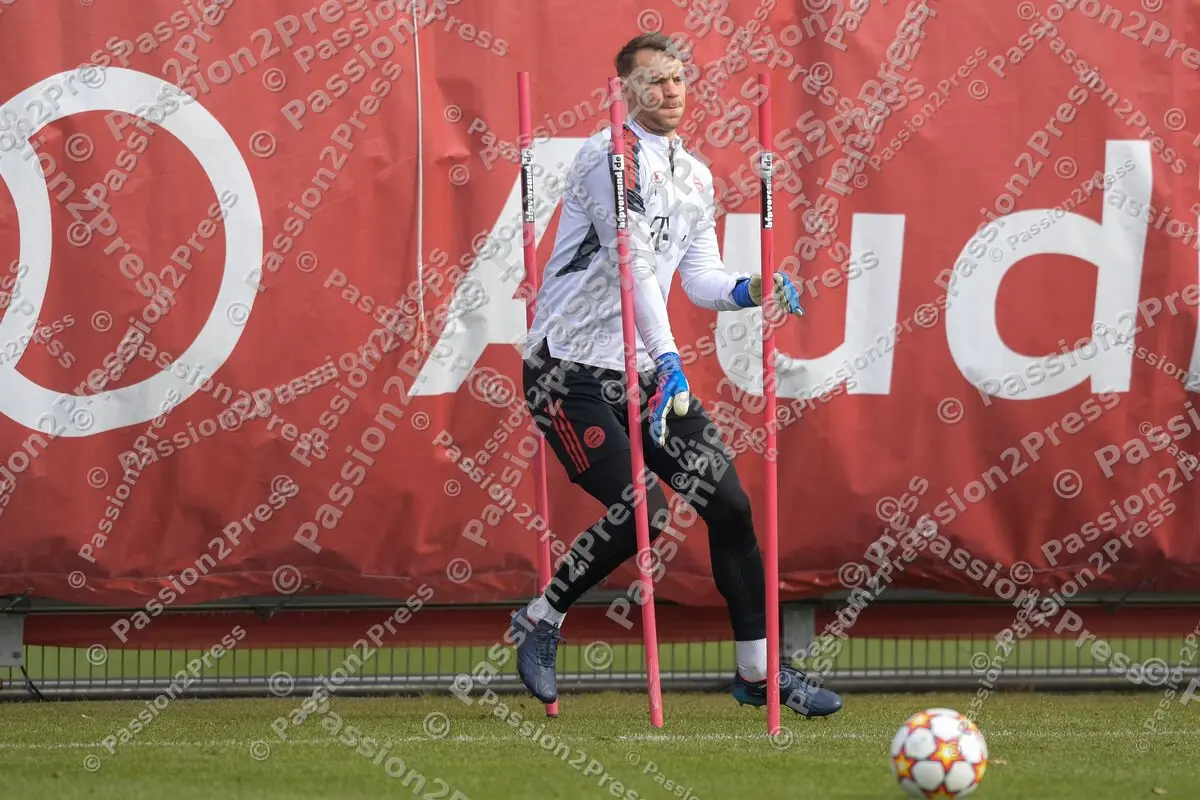 20220307 Abschlusstraining FC Bayern München