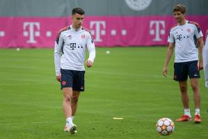 210928 Abschlusstraining FC Bayern München