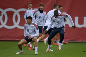 211019 Abschlusstraining FC Bayern München